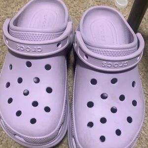 Platform crocs